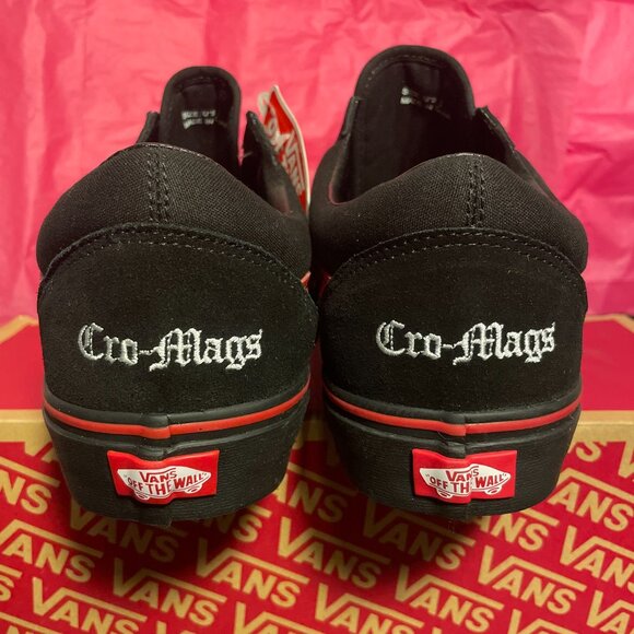 Never Worn 2018 Vans Cro-Mags The Age Of Quarrel OLD SKOOL Mens Size 12 NYHC HC